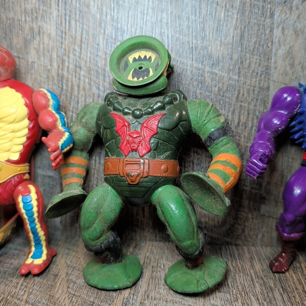 Vintage He-Man Masters of the Universe Action 6 Figure Lot 1980s Mattel - Picture 5 of 16